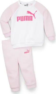 Produktbild von PUMA Minicats ESS Raglan Jogginganzug Baby 62 - pearl pink 74