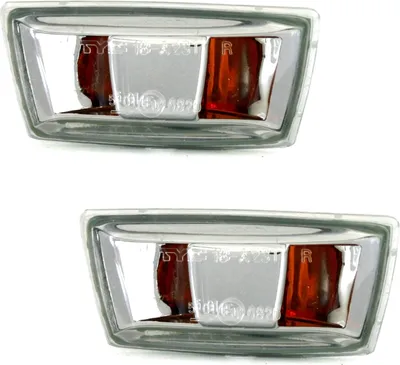 Produktbild von Seitenblinker Set für Opel Astra H Corsa D Insignia Meriva Zafira Chrom grau