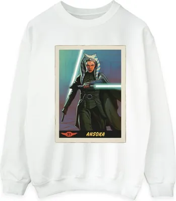 Produktbild von Star Wars - "The Mandalorian" Sweatshirt für Herren BI46596 (S) (Weiß)