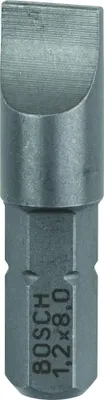 Image de Bosch 3x embout de vissage extra-dur, S 1,2 x 8,0, 25 mm - 2607001468