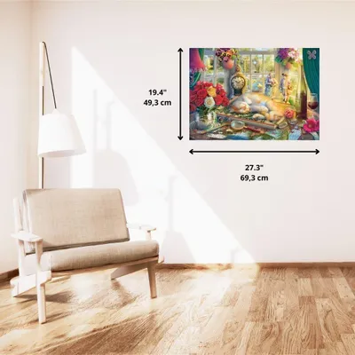 Produktbild von Schmidt® Spiele 59789 Puzzlezeit mit Katze Puzzle, 1.000 Teile, 1000 Stück(e), andere, 12 Jahr(e)