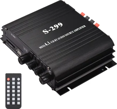 Obrázek produktu pro S-299 4.1kanálový mini výkonový zesilovač, audio zesilovač, Bluetooth zesilovač, evropská norma, široké napětí 110-240 V
