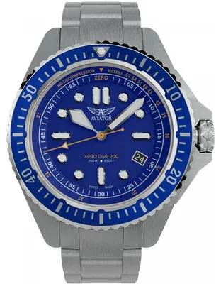 Zdjęcie produktu dla Zegarek Aviator V.1.42.0.372.5 srebrny