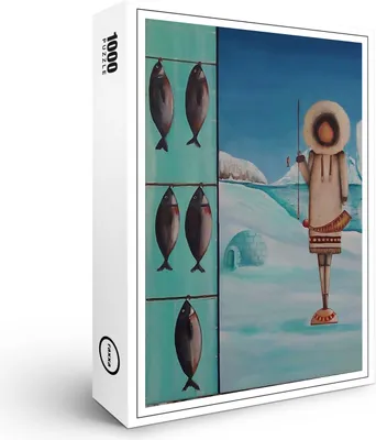 Produktbild von raxxa Premium-Puzzle "Der Eschimo", 1000 Teile