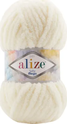Zdjęcie produktu dla Alize Softy Mega 62 Przędza dziewiarska