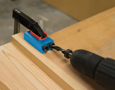 Produktbild von Taschenbohrlehre 7-teilig (mit Bohrlehren für Ø 6, 8 und 10 mm)