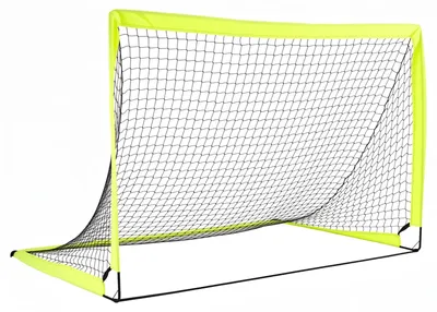 Produktbild von KOMFOTTEU Faltbares Fussballtor 2er Set | Fußballtor für Kinder & Erwachsene, Trainingstor mit Fiberglasstangen & Heringen für Garten, Strand, Park