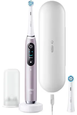 Image de Brosse à dents Oral-B iO Series 9n pour adultes, rotative-oscillante, rose