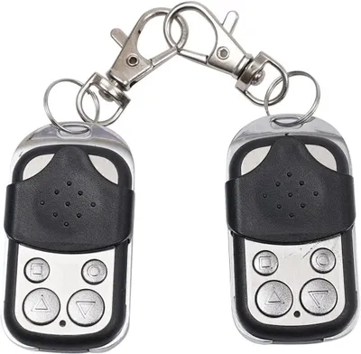 Image de Télécommande radio pour automatisation de portail coulissant - Ouvertures de portail - Coffret de 2 - Télécommande radio pour porte - Télécommande de remplacement