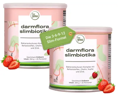 Produktbild von for you darmflora slimbiotika
