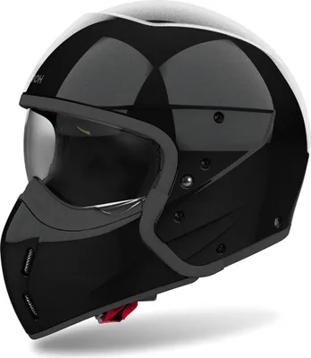 Zdjęcie produktu dla Kask modułowy AIROH J 110 czarny błyszczący rozmiar S