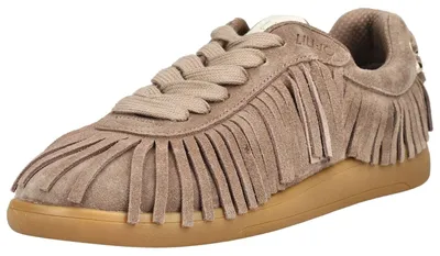 Zdjęcie produktu dla Buty sportowe LIU JO, wykonane z zamszu i skóry