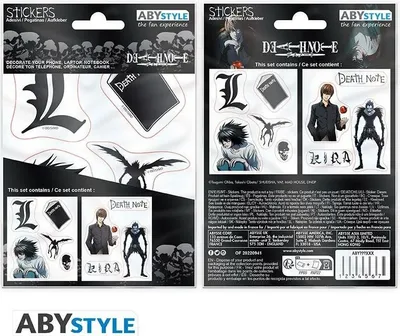 Produktbild von DEATH NOTE - Stickers - 16x11cm/ 2 sheets - Death Note Icons