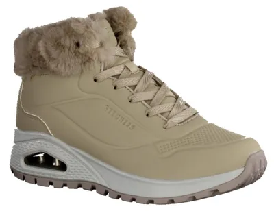 Zdjęcie produktu dla Skechers Los Angeles, botki sznurowane, kolor beżowy