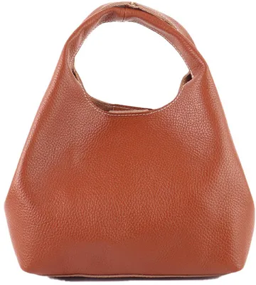 Image de Sac à main en cuir Giuliano, modèle Jente, pour femmes, fabriqué en Italie, couleur camel