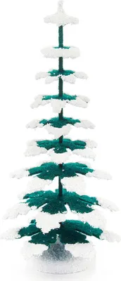 Produktbild von Fichte grün-weiß (13,5cm) von Dregeno Seiffen