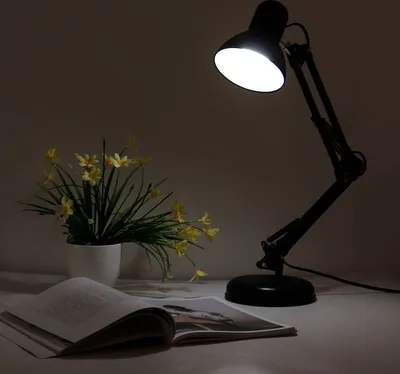 Produktbild von Schreibtischlampe Retro Tischleuchte E27 LED Beistelllampe Beistelllampe Nachttischlampe Nachttischlampe Leuchtmittel Tischlampe Bürolampe Retoo