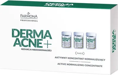 Obrázok produktu pre Farmona - Normalizačný Aktívny Koncentrát v Ampulkách 5x5ml - Derma Acne+