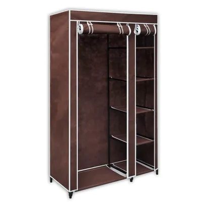 Produktbild von "2026 Promotion" Stoffschrank Braun  - Kleiderschränke CC26849