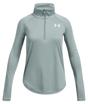 Productafbeelding van Under Armour meisjes Tech Graphic 1/2 zip shirt