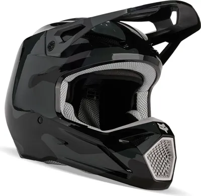 Produktbild von Fox V1 Bnkr Motorrad Motocross Helm Schwarz Camouflage XL