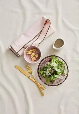 Produktbild von BITZ 821352, Snackschale, Rund, Steingut, Grau, Pink, -20 °C, 220 °C