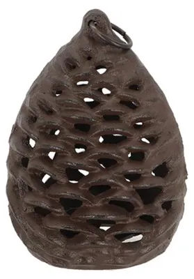 Image de Esschert Design Lanterne pomme de pin L ; XM58