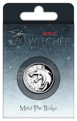 Immagine prodotto di Distintivo con spilla The Witcher