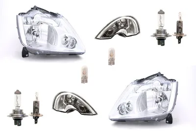 Produktbild von Scheinwerfer passend für Renault Modus FP JP 04-07 Leuchtmittel Satz L R Blinker 7701058174 7701058175 7701065738 7701065737 Johns