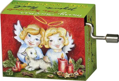 Produktbild von Fridolin Weihnachtsspieluhr, Merry Christmas, Engel Nr. 58312