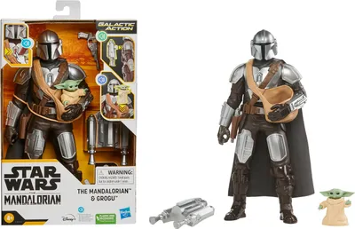 Produktbild von Star Wars The Mandalorian & Grogu, 4 Jahr(e), Star Wars: The Mandalorian, Mehrfarbig, Kunststoff