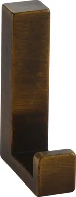 Produktbild von MantelHaken Doradus GarderobenHaken 15x61mm, Haken ZN Messing schwarz gebürstet