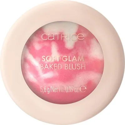 Produktbild von CATRICE Soft Glam Baked Blush, Pink, Cheek Lover, 1 Farben, Puder, Palette, Hervorheben