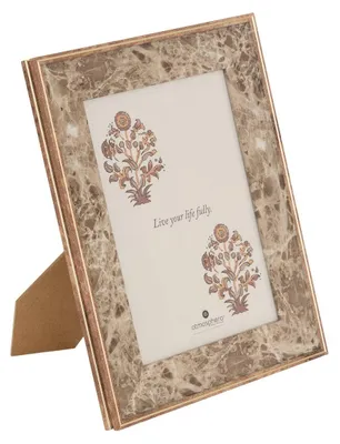Produktbild von Rechteckiger mable-fotorahmen, 13 x 18 cm, braun  - Atmosphera créateur d'intérieur