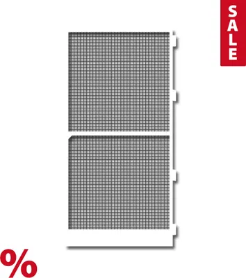 Produktbild von Schellenberg Insektenschutz-Tür, Fliegengitter mit Alu-Rahmen, weiß, 120 x 240 cm, 70064