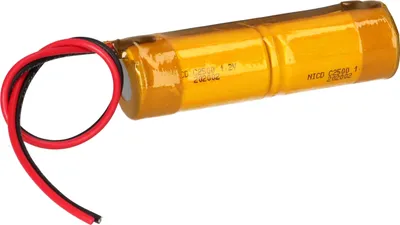Produktbild von Akkupack 2,4V 2000mAh NiCd Notleuchten HT 20cm Kabel Stange L21NICD2000