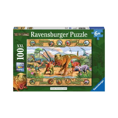 Image de RAVENSBURGER Puzzle Dinosaures XXL 100 pièces