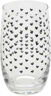 Produktbild von Clayre & Eef Wasserglas, transparent, 7 x 13 cm, 320 ml