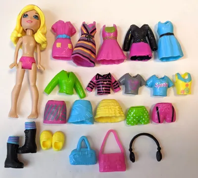Produktbild von Mattel Polly Pocket RARITÄT Polly Popsters Polly V0887