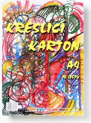 Obrázek produktu pro Kreslící karton A4, 10 volných listů