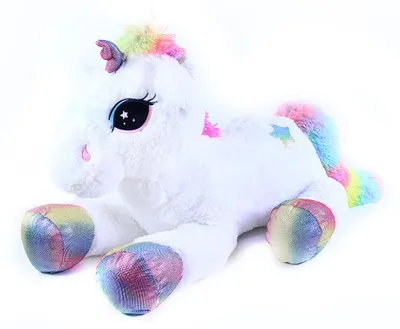 Produktbild von Großes Plüsch-Einhorn Funkie 85 cm