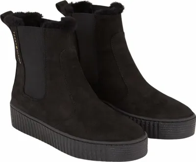 Produktbild von Tommy Hilfiger Damen Stiefeletten FW0FW07661 BDS Farbe: Schwarz Größe: 37