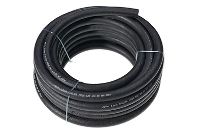 Image de Tuyau de carburant renforcé en caoutchouc à trois couches de 12,7 mm de diamètre /10 m