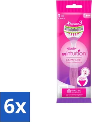 Produktbild von Wilkinson - Einwegrasierer - Xtreme 3 Beauty - Comfort - 1 Rasierklinge - Vorteilspack - 6 Stücke