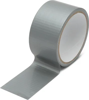 Image de Ruban textile renforcé gris – Ruban de réparation et de fixation autocollant avec renfort en fibres – 48 mm × 10 m – Pour la maison et l'atelier [11106GY]