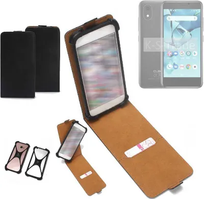 Produktbild von K-S-Trade Handyhülle Schutzhülle kompatibel mit Cubot J10 Hülle Case Cover Flip Style Bumper schwarz 1x