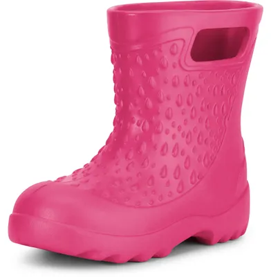 Image de Ladeheid Enfants Filles Garçons Bottes de pluie légères Eva LADW006 (Rose 6108, 24/25 EU)