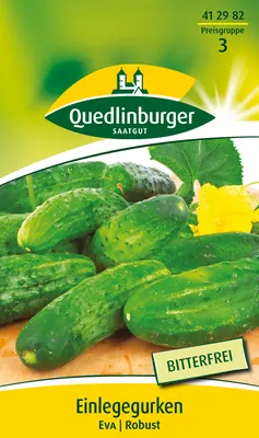 Produktbild von Einlegegurke 'Eva' Quedlinburger Gemüsesamen