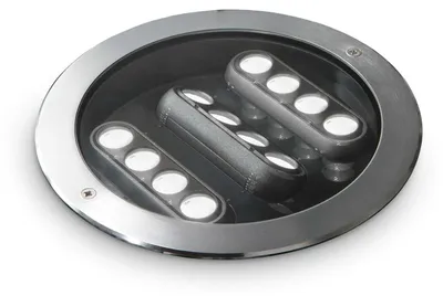 Produktbild von Ideal Lux LED-Außeneinbauleuchte TAURUS 20W 277035 20W 1950lm 3000K IP67 25,5cm Stahl