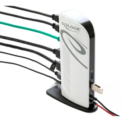 Immagine prodotto di Delock 87771 DELOCK USB Dockingstation Dual HDMI Full-HD/USB3.2/LAN/Audio